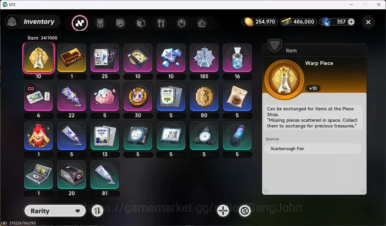 Neverness to Everness Accounts NA| Hunter Lv 7 | 2 S-Class (Chaos,Sakiri)+6 A-Cla image 7