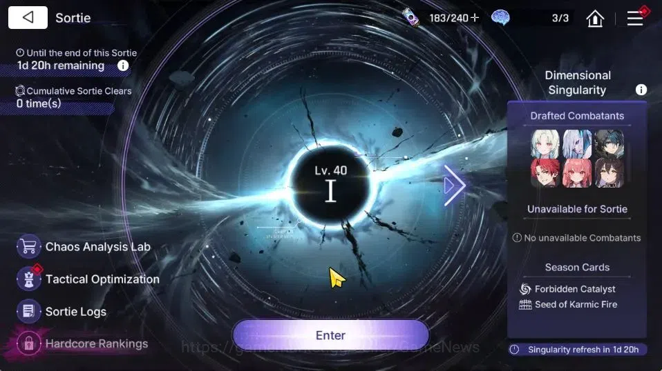 Chaos Zero Nightmare Accounts GLOBAL Lv 35|6 SSR[Tiphera+Sign,Heidemarie,Nine,Yuki,Veronica,Renoa]+10 SR[MikaM2,NiaM4,Etc]|1 11