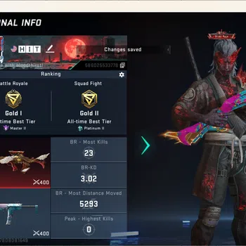 Blood Strike Accounts Others ASIA | 1 Ultra Melee: Dual Blades-Perdition|EVO: FAL|2 7DS Guns|5 Ultra Guns|1 Ultra