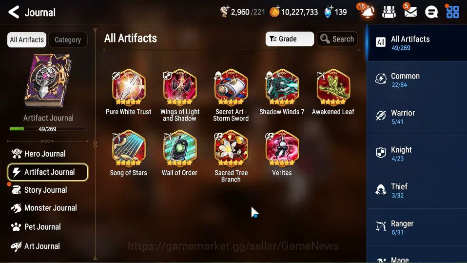 Epic Seven Accounts Starter GLOBAL Unverif|3 ML(C Lilias,F Cecilia,EW Ludwig)+TA Coli,Tenebria,Landy,etc|PoH+Bless ON|2,9K 6