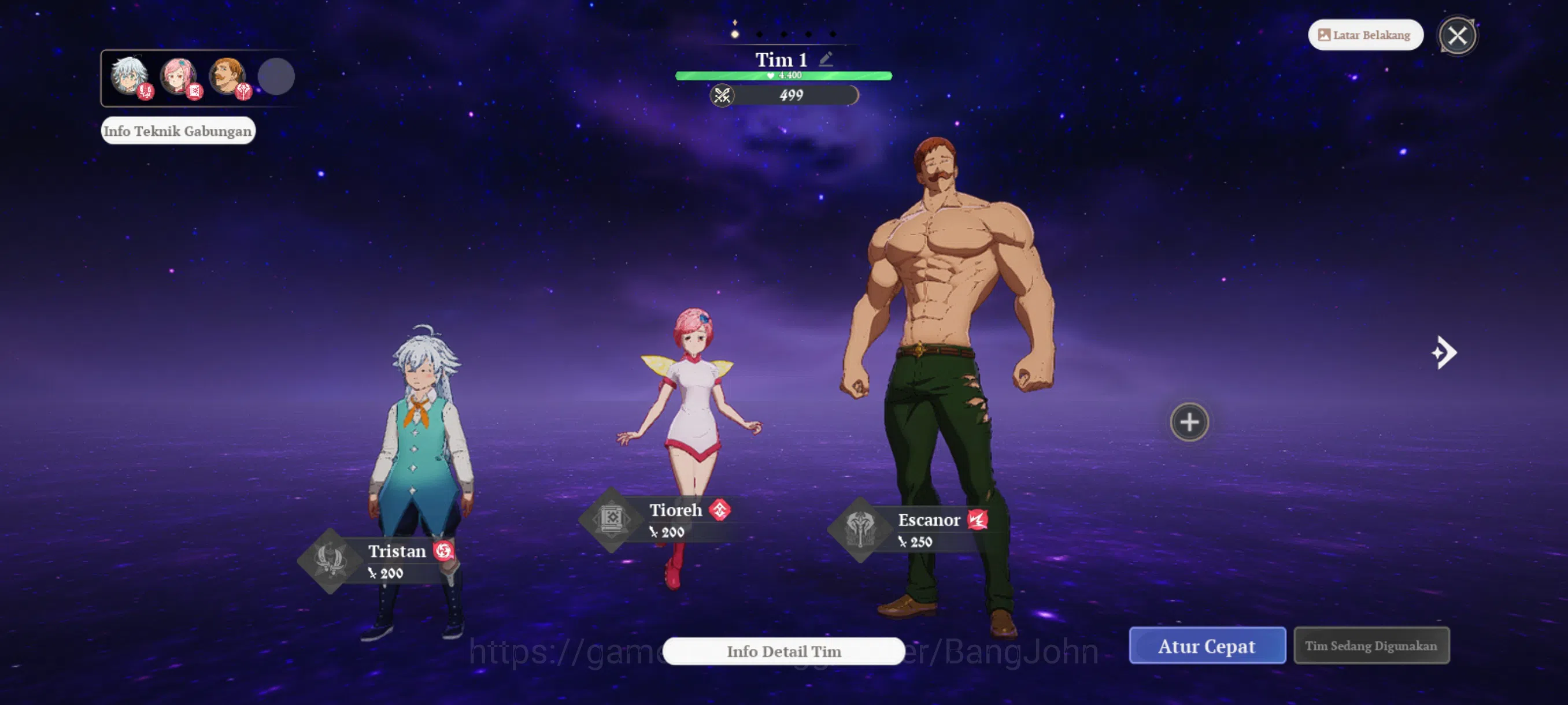 The Seven Deadly Sins: Origin Accounts EUROPE | Fresh Starter Lvl 2 |2 SSR| Escanor , Gui image 4