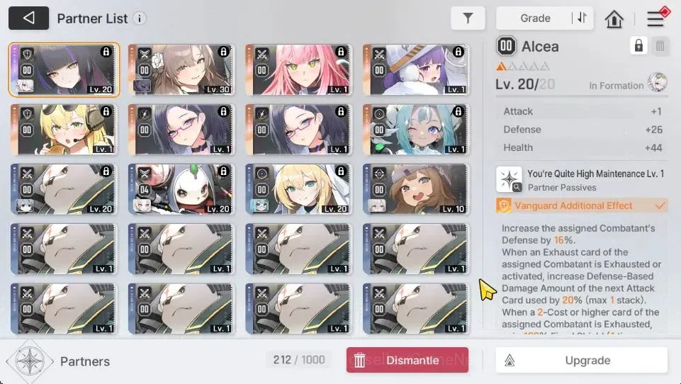Chaos Zero Nightmare Accounts GLOBAL Lv 32|5 SSR[NineM1+Sign,Heidemarie,Rin,Hugo,Renoa]+9 6