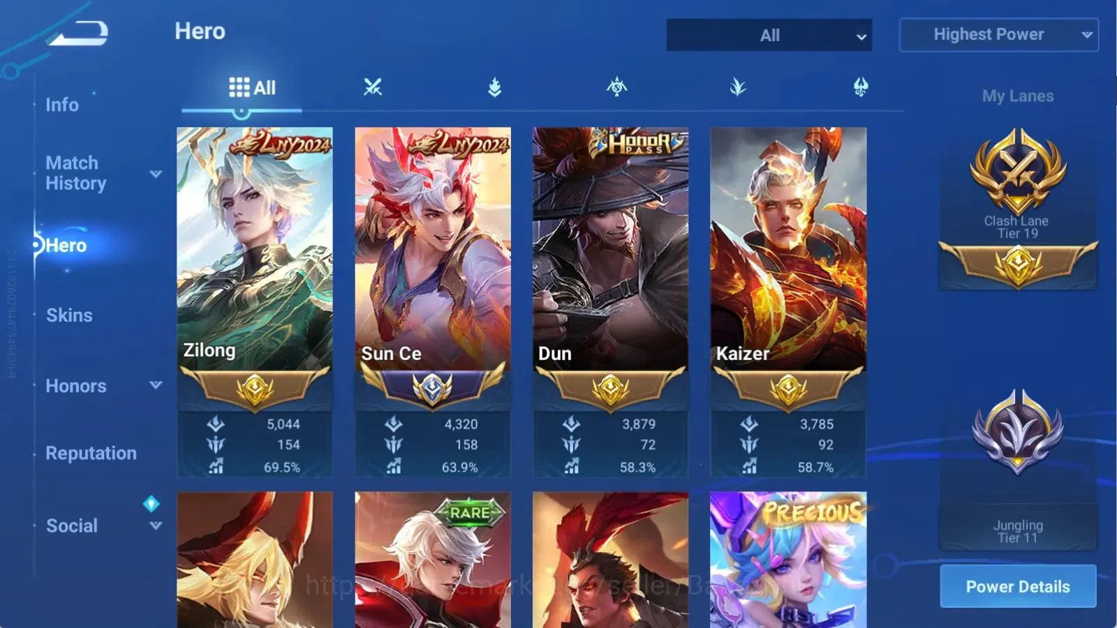 Honor of Kings Accounts Global | 112H 150S | Ultraman Mozi, Flawless Arli, image 2