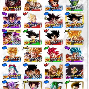 Dragon Ball Legends Accounts High-End Android | Lvl 159 | 10.6M Total Power | 60,092 CC | 1 UL | UL Super Saiyan Goku