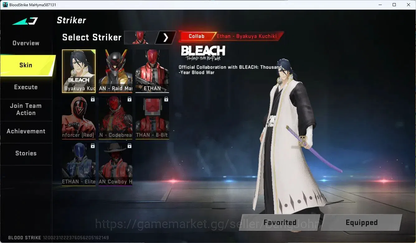 Blood Strike Accounts ASIA| 7DS Oslo Playpal | 2 7DS Collab Guns | 2 BLE image 2