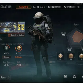 Arena Breakout High-End Mobile | LV 30 | SV 5.8 M | SS AKM, KP MDR, Koi AK image 1