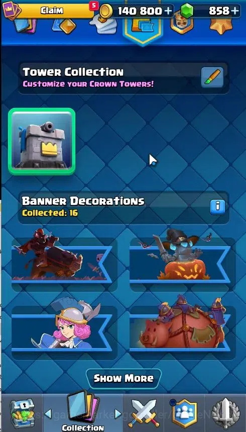 Clash Royale Accounts KTL 11|Trophy 4660|Card 91|1 Hero 2 EVO|5 Champ 16 image 11