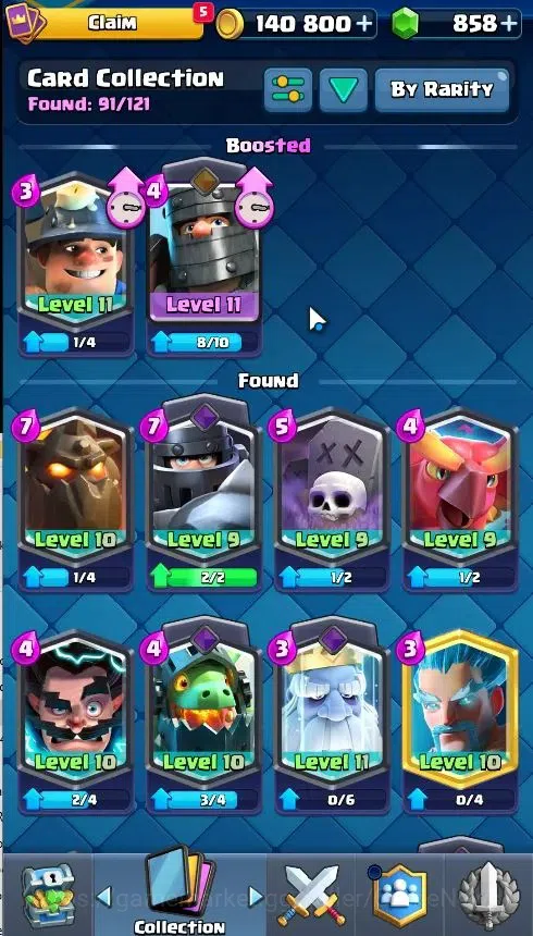 Clash Royale Accounts KTL 11|Trophy 4660|Card 91|1 Hero 2 EVO|5 Champ 16 image 15