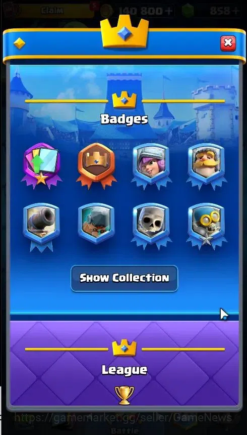 Clash Royale Accounts KTL 11|Trophy 4660|Card 91|1 Hero 2 EVO|5 Champ 16 image 4