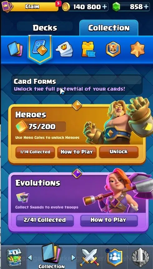 Clash Royale Accounts KTL 11|Trophy 4660|Card 91|1 Hero 2 EVO|5 Champ 16 image 7