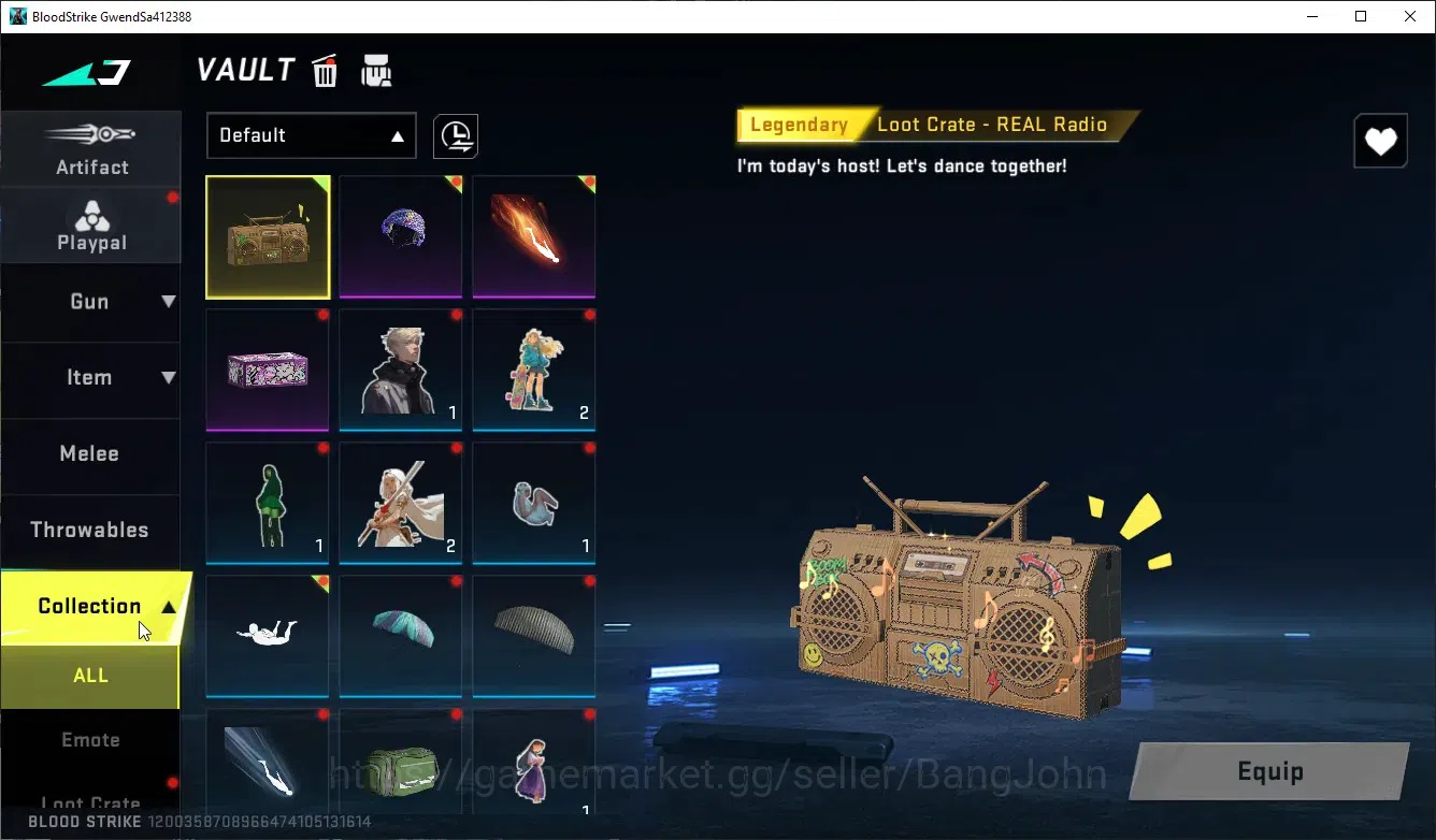 Blood Strike Accounts ASIA|ULTRA,ETHAN,M4A1|LEGENDARY SKIN 3 MORE DETAIL image 3