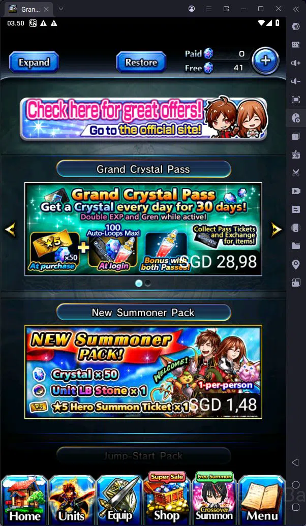 Grand Summoners Accounts [GLOBAL] Rank 1 | 6 Ascend | War Hero Fen | Bunny  image 6