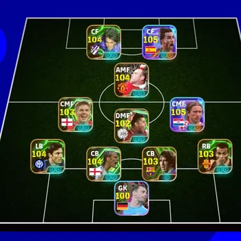 eFootball Accounts Legends & Iconic Players EFOOTBALL COLECTIVE 3205+ | G BATISTUTA ANOMALI CARD,F TORRES,L MODRIC,S