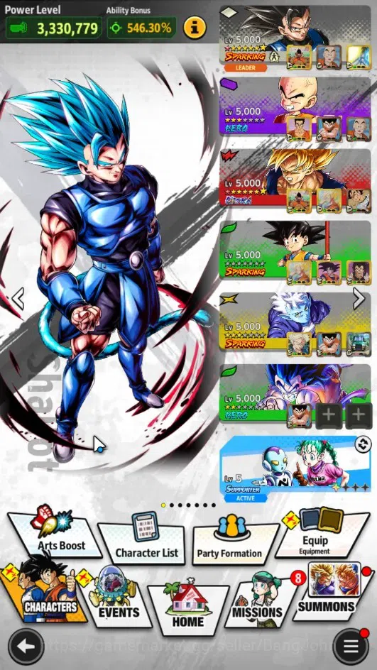 Dragon Ball Legends Accounts Android | Lvl 158|Ready PVP|360M Total Power|2 LR| image 9