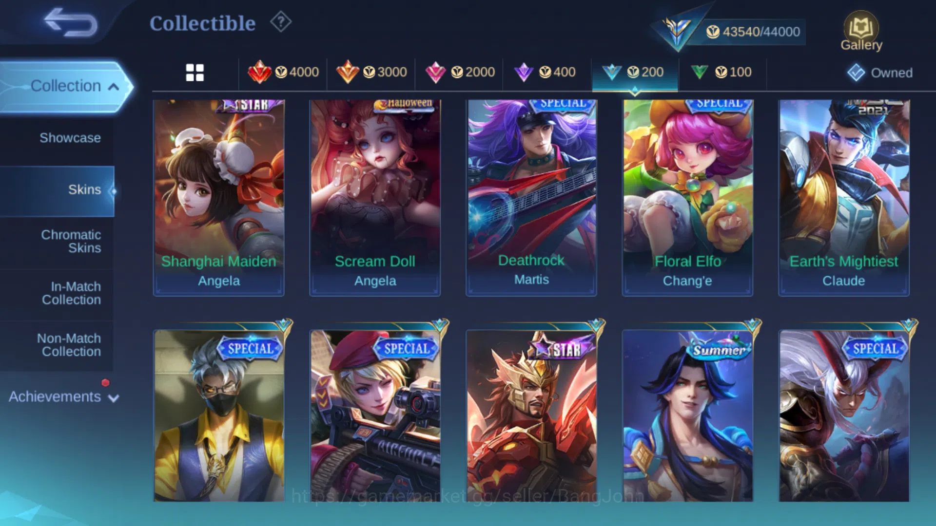 Mobile Legends: Bang Bang Accounts Hero 99 | Skin 171 | Tranformers Xborg | Transfor image 17