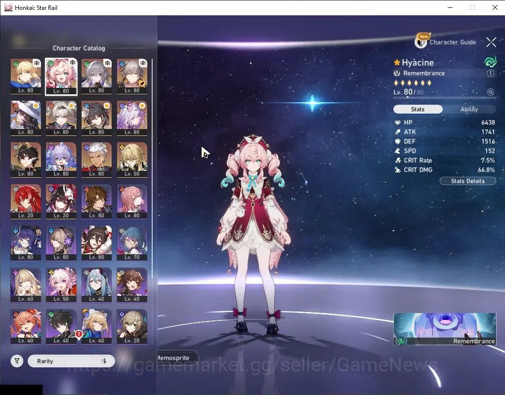 Honkai Star Rail Accounts Asia|TL 70|11 Limited|(Saber E1,Casto,Firefly,The image 4