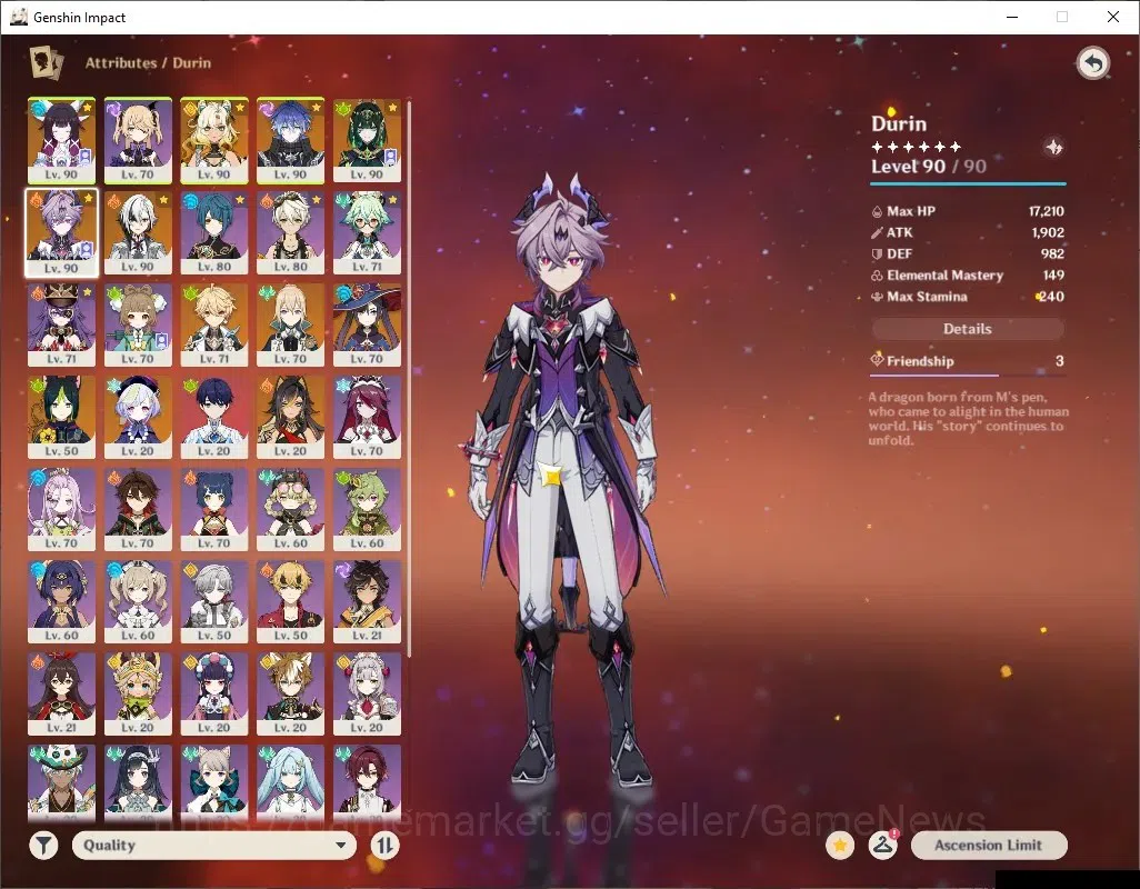 Genshin Impact Accounts ASIA|AR 57|Prem team Arlecchino|6Limited+3(*5Wep)| image 11