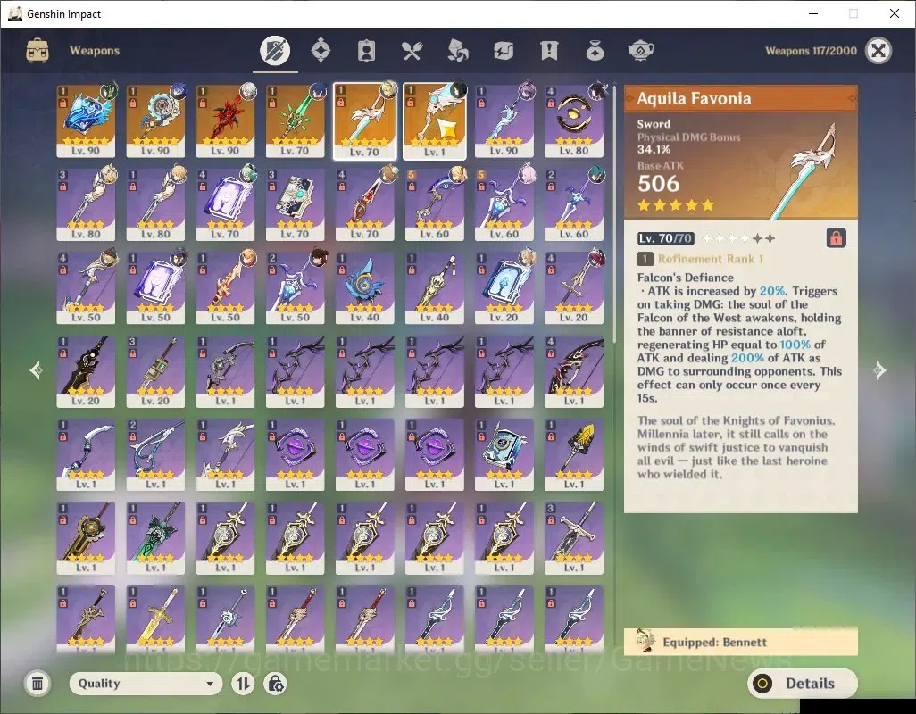 Genshin Impact Accounts ASIA|AR 57|Prem team Arlecchino|6Limited+3(*5Wep)| image 17