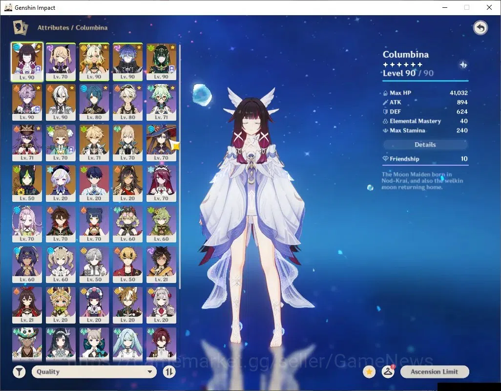 Genshin Impact Accounts ASIA|AR 57|Prem team Arlecchino|6Limited+3(*5Wep)| image 7