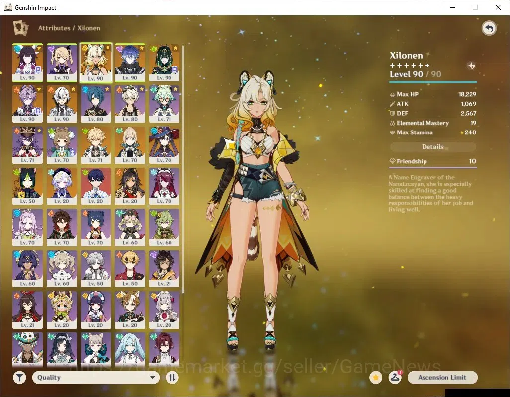 Genshin Impact Accounts ASIA|AR 57|Prem team Arlecchino|6Limited+3(*5Wep)| image 8
