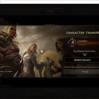 Diablo Immortal High-End SEA-ANU|Change Server ON|Lv60(908)|Tempest|CR 40K| image 1