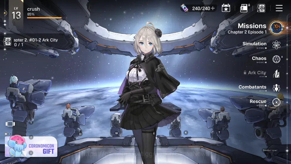 Chaos Zero Nightmare Accounts Global Verif|Lv13| 3,5k Crystal|1 SSR(Luke)6SR(Rei image 4