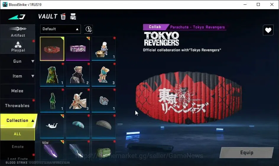 Blood Strike Accounts ASIA|Collab TOKYO RAVANGERS[FN2000-Twin Dragons,Ta image 12
