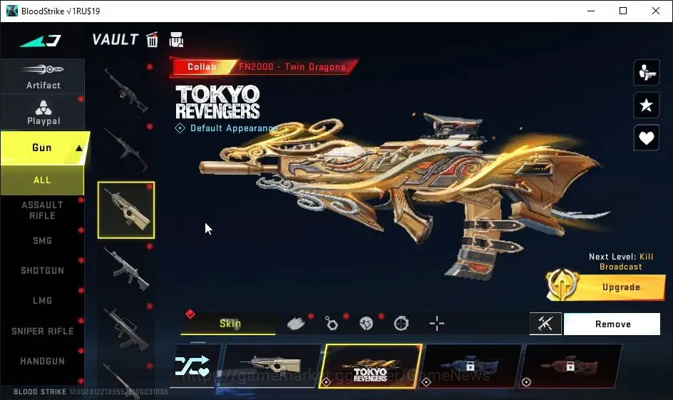 Blood Strike Accounts ASIA|Collab TOKYO RAVANGERS[FN2000-Twin Dragons,Ta image 6