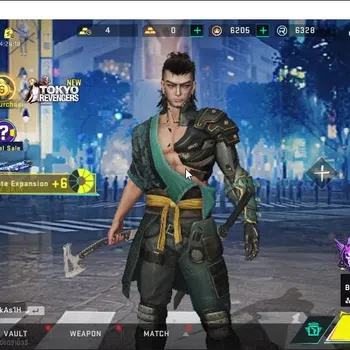 Blood Strike Collab Skin ASIA|Collab TOKYO RAVANGERS[FN2000-Twin Dragons,Ta image 1