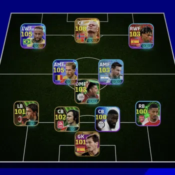 eFootball Accounts Legends & Iconic Players EFOOTBALL 2026 | ID ASBB,BIGTIME E HALLAND,NEYMAR JR NEW,K DE BRYUNE,F