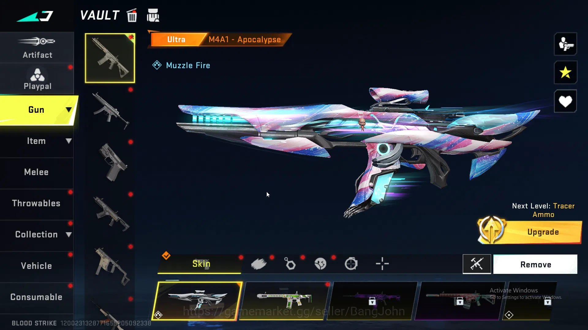 Blood Strike Accounts ASIA|COLLAB=KAG-6|ULTRA=ORIGIN-12,M4A1 AND 9 SKIN  image 2