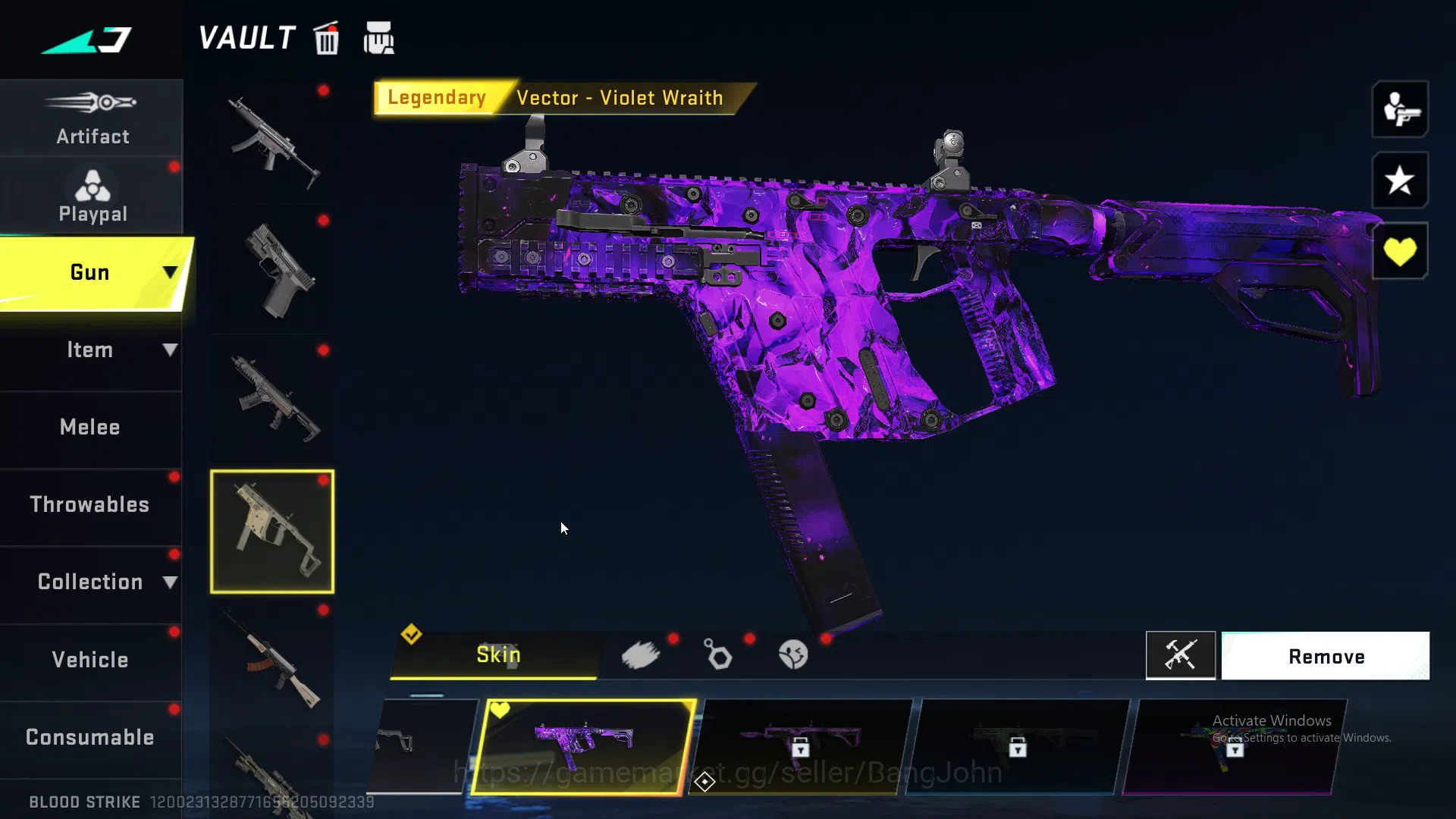 Blood Strike Accounts ASIA|COLLAB=KAG-6|ULTRA=ORIGIN-12,M4A1 AND 9 SKIN  image 6