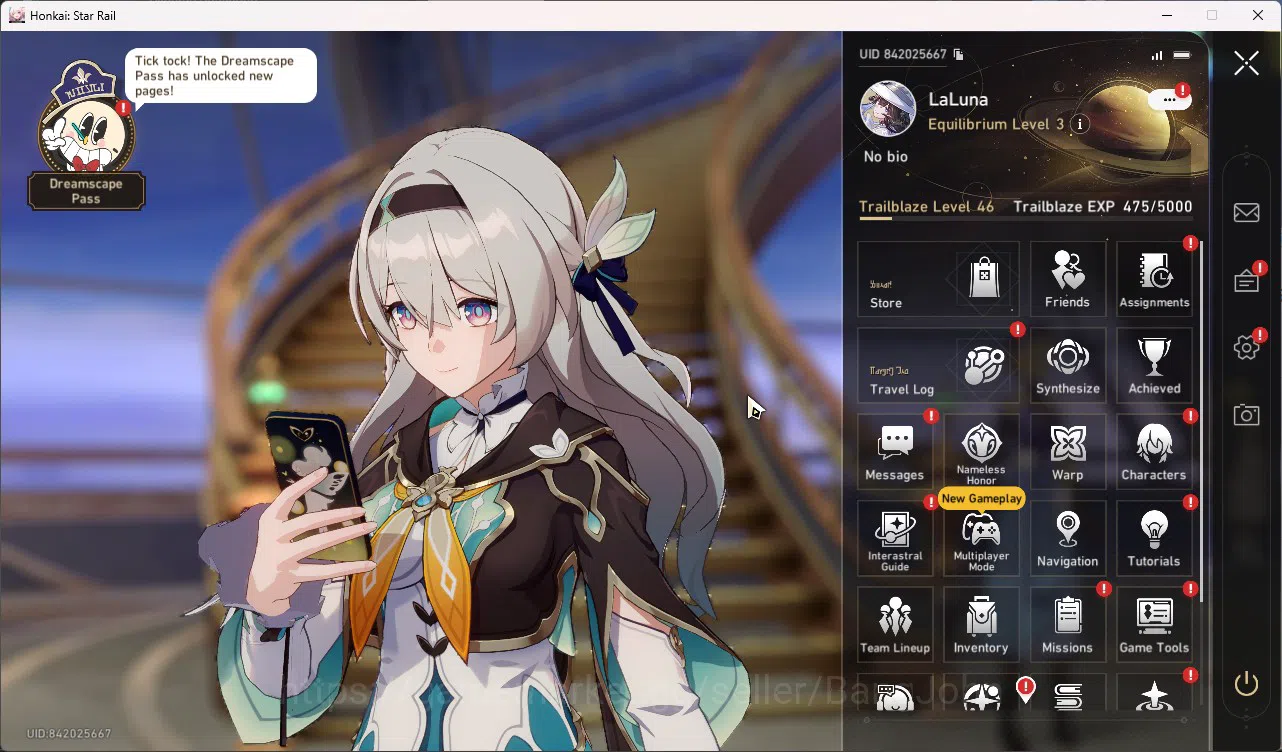 Honkai Star Rail Accounts ASIA | TL 46 | Starter | On ProgressThe Dahlia E1 image 2