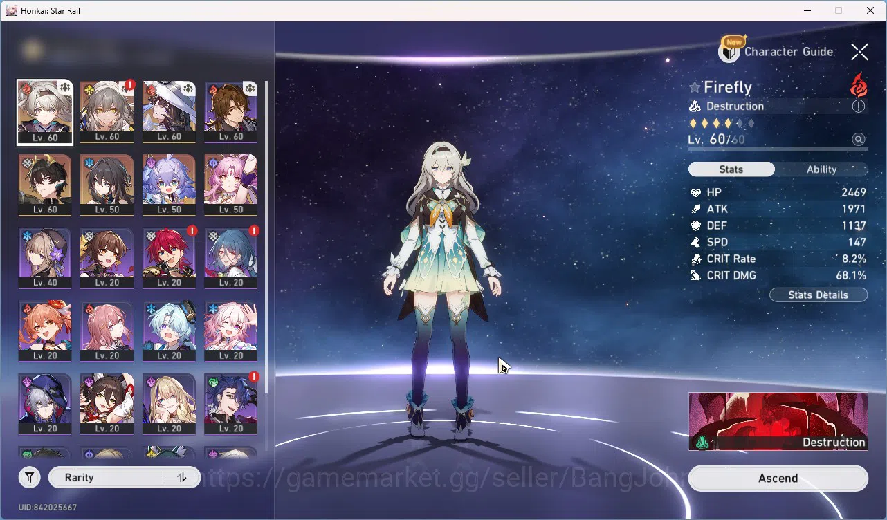 Honkai Star Rail Accounts ASIA | TL 46 | Starter | On ProgressThe Dahlia E1 image 6