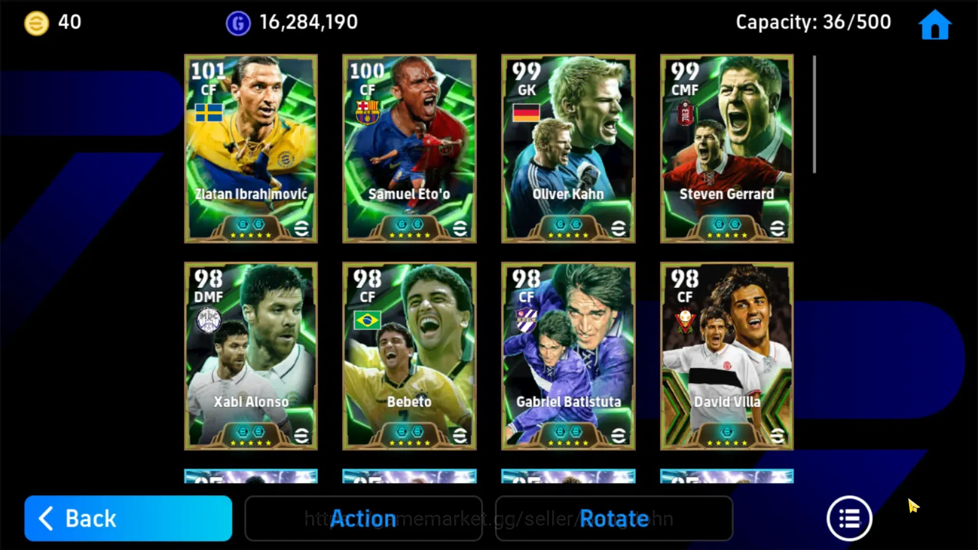 eFootball Accounts ANDROID|PW 3222|Ibrahimovic Epic, Etoo Epic, Bebet image 5