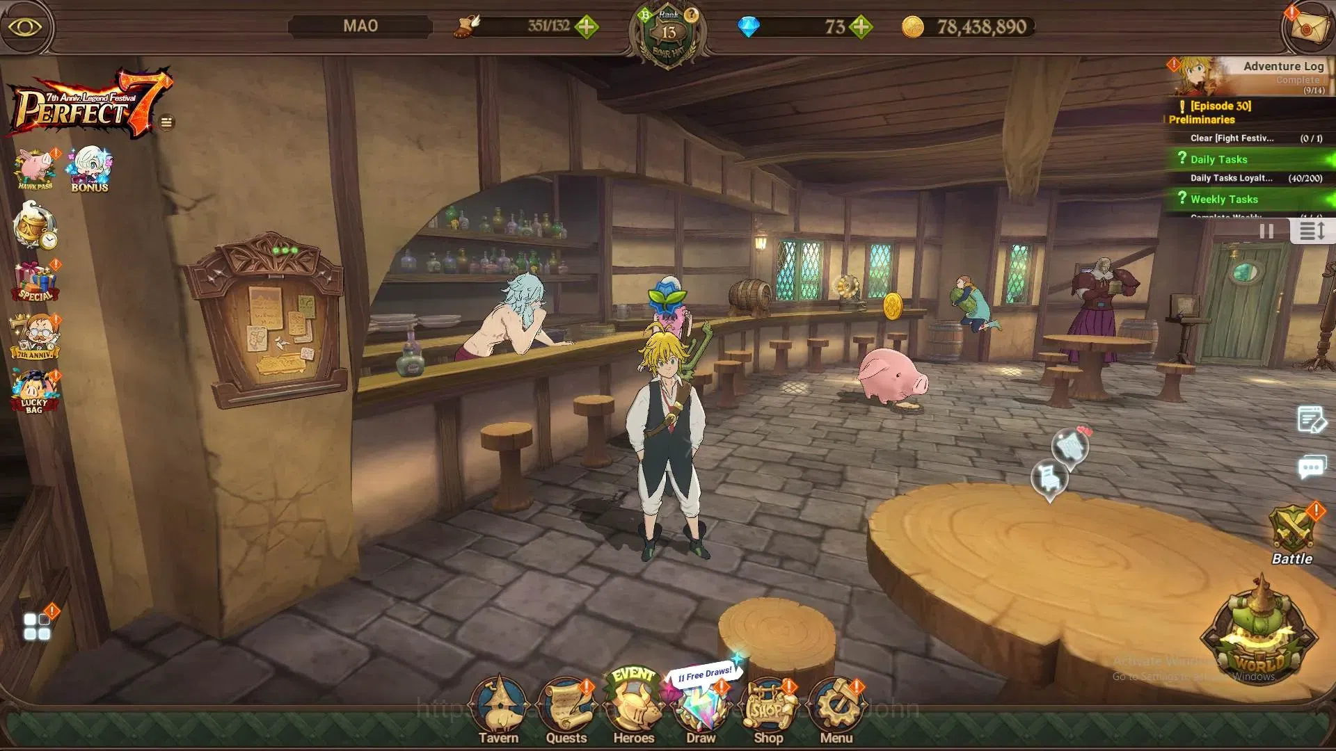 The Seven Deadly Sins: Grand Cross Accounts ASIA | 384 CC|UR 5 |UR Nemesis Meliodas 3/6,YK Lan image 14