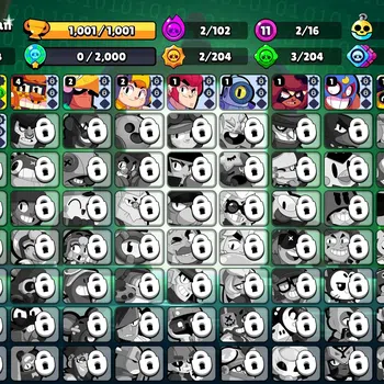 Brawl Stars Accounts 1001 Trophy|16 Brawlers 2 Max Lv [Barley,Shelly]|1 Epic Skins 1 SR|3K Bling|CN On|Take Email|BRS969