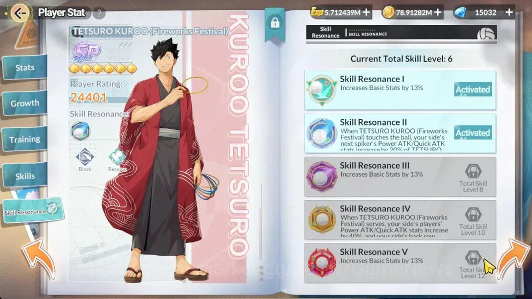 HAIKYU!! FLY HIGH Accounts SEA Lv60|15K DM|4SP [Toru,KurooR2,KEI,YU,Kenma,Hin image 17