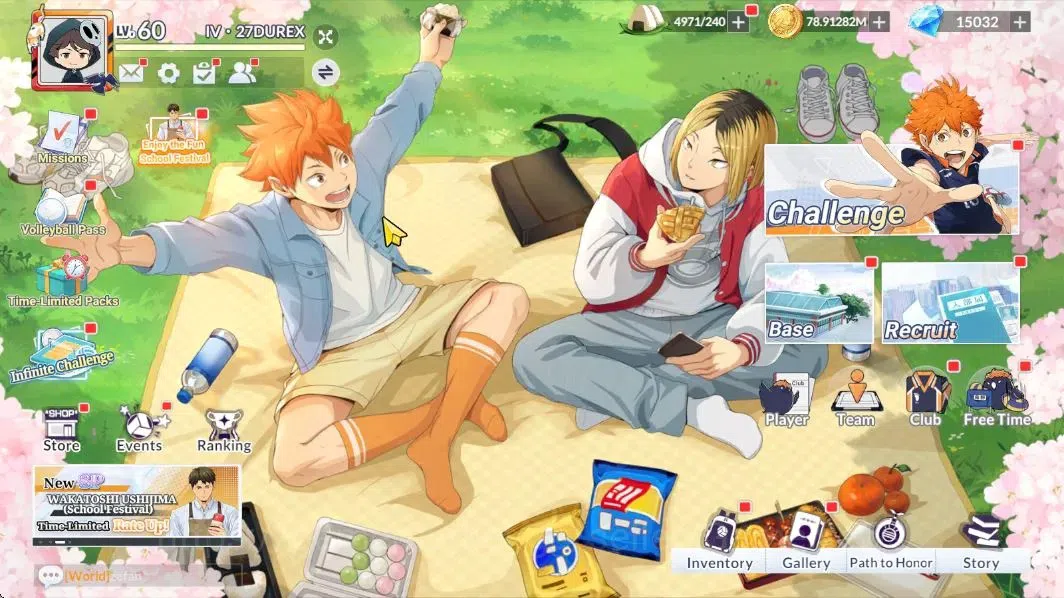 HAIKYU!! FLY HIGH Accounts SEA Lv60|15K DM|4SP [Toru,KurooR2,KEI,YU,Kenma,Hin image 5