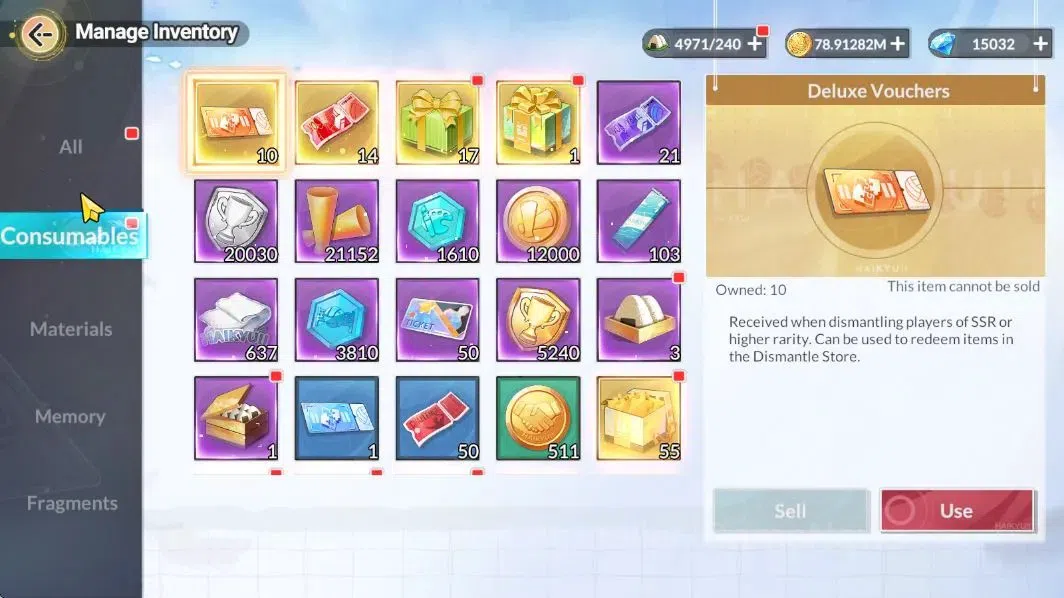 HAIKYU!! FLY HIGH Accounts SEA Lv60|15K DM|4SP [Toru,KurooR2,KEI,YU,Kenma,Hin image 6