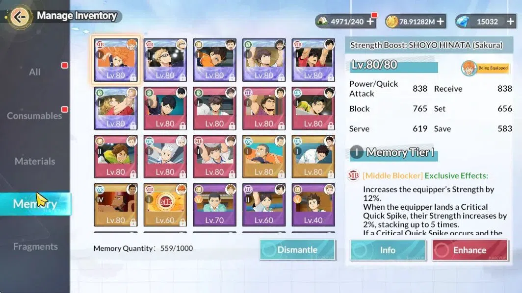 HAIKYU!! FLY HIGH Accounts SEA Lv60|15K DM|4SP [Toru,KurooR2,KEI,YU,Kenma,Hin image 8