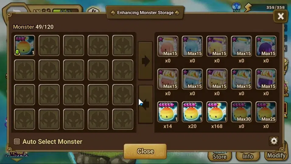 Summoners War: Sky Arena Accounts GLOBAL Lv89|2 LD[Ongyouki,Berghild]|25 Total NB5[O image 13