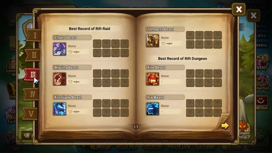 Summoners War: Sky Arena Accounts GLOBAL Lv89|2 LD[Ongyouki,Berghild]|25 Total NB5[O image 5