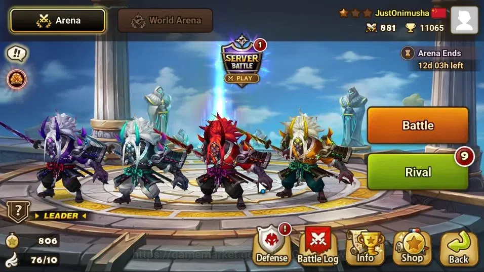 Summoners War: Sky Arena Accounts GLOBAL Lv89|2 LD[Ongyouki,Berghild]|25 Total NB5[O image 9