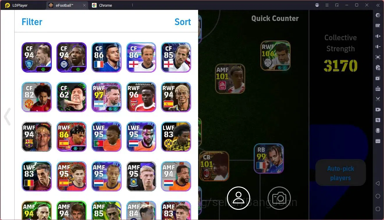 eFootball Accounts Mobile |PW 3170|Bigtime Rijkaard|Epic Figo,Forlan, image 2