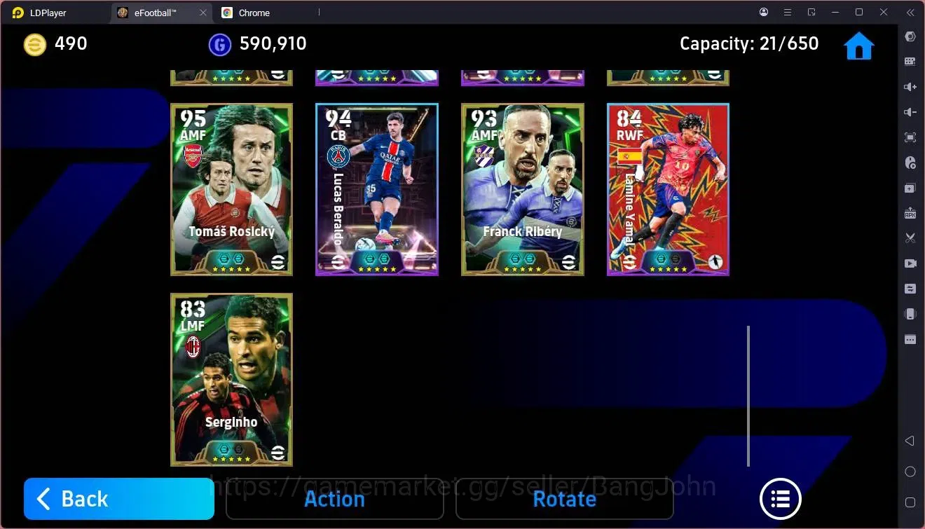 eFootball Accounts Mobile |PW 3170|Bigtime Rijkaard|Epic Figo,Forlan, image 7