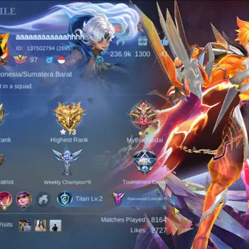 Mobile Legends: Bang Bang Collector Hero 131|Skin 260|Prime Claude|Luckybox Roger Uran image 1