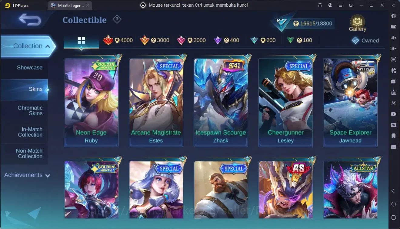 Mobile Legends: Bang Bang Accounts Global |Hero 52|Skin 93|Seasoned|Luckybox Karina|M image 10