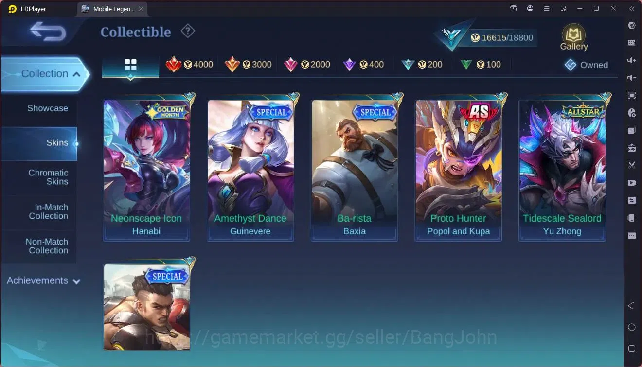 Mobile Legends: Bang Bang Accounts Global |Hero 52|Skin 93|Seasoned|Luckybox Karina|M image 11