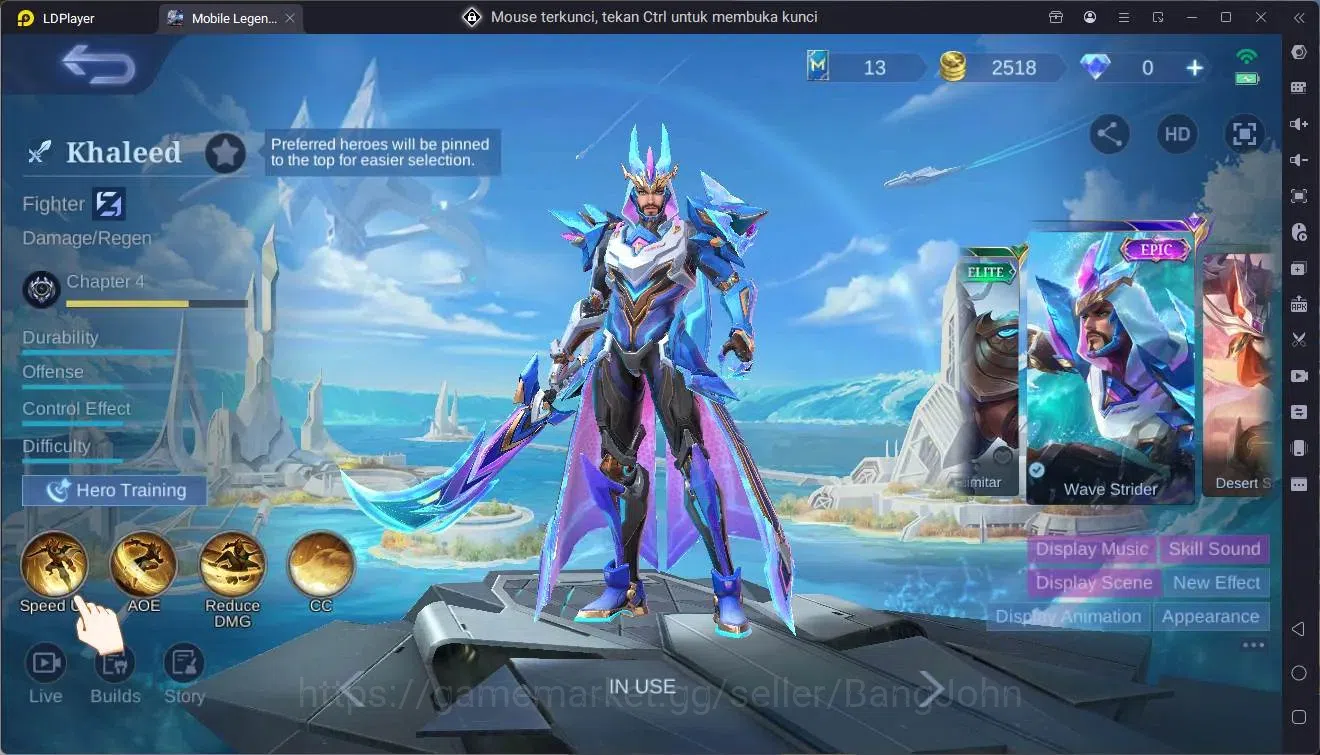 Mobile Legends: Bang Bang Accounts Global |Hero 52|Skin 93|Seasoned|Luckybox Karina|M image 20